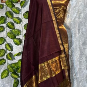 Maheshwari Zari Patti Top & Dupatta Dress Material