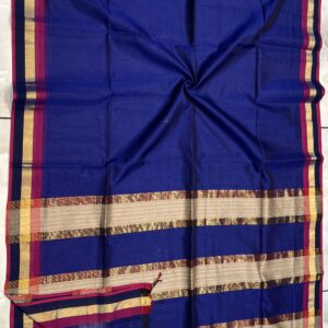 Maheshwari Teen Kila Saree