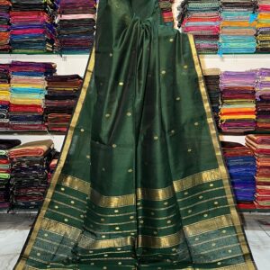 Maheshwari Rewa Border Buti Saree
