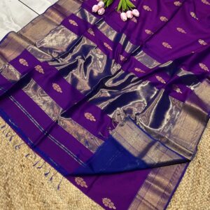 Maheshwari Tree Buta Saree