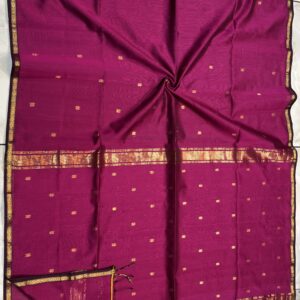 Maheshwari Star Zari Buri Saree