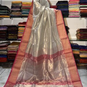 Maheshwari Tissue Twisting Saree